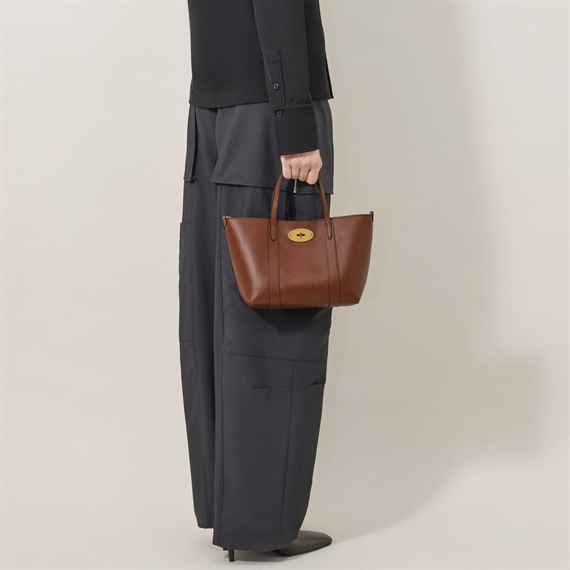 Mulberry Mini Bayswater Tote Two Tone Oak 